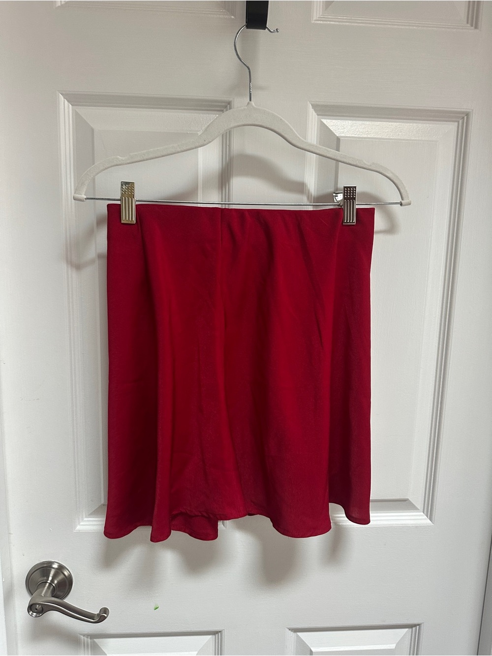 Red Mini Skirt